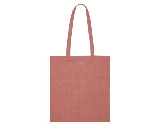 Shopping bag recycled cotton 38x42cm Red -  LT95198-N0021