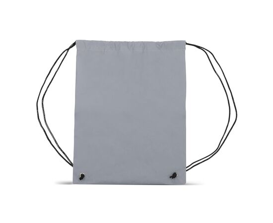 Sac à cordon réfléchissant 30x40cm Gris -  LT95261-N0061