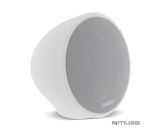 M-655 | Muse full LED, spatwaterdichte Bluetooth-luidspreker met statief 100W Wit - Muse LT45600-N0001