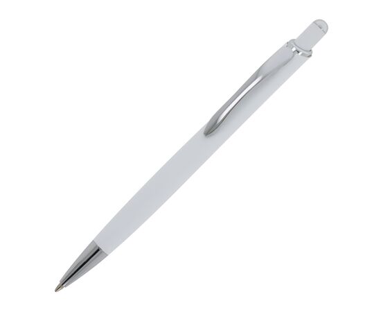 Stylo-bille Monaco métal toucher doux Blanc -  LT87780-N0001