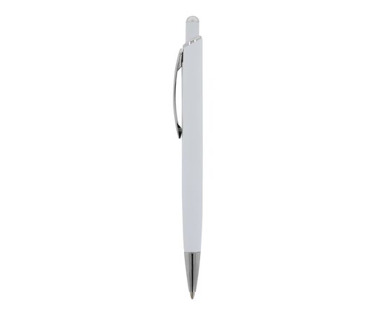 Stylo-bille Monaco métal toucher doux Blanc -  LT87780-N0001