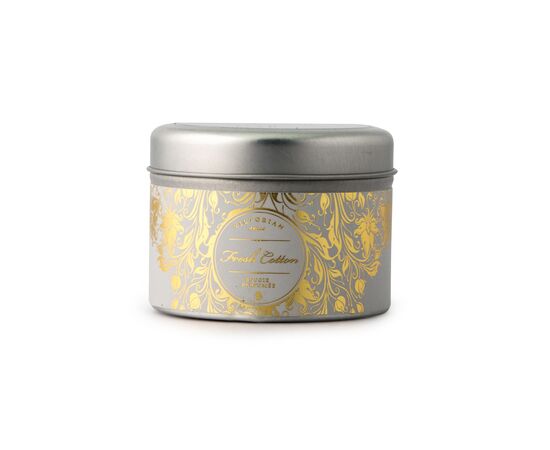 Victorian Tinbox Sense Coton frais bougie parfumée Métal mat - Victorian LT53502-N0098