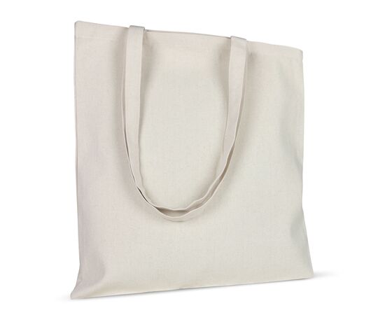Tasche OEKO-TEX® natur lang 220g/m² 38x42 cm Ecru -  LT95258-N0054