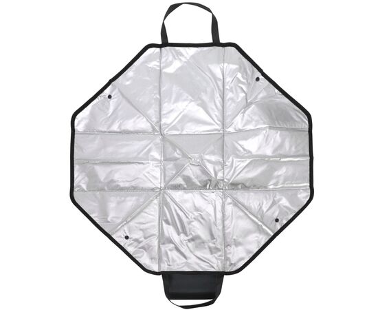 Gefaltete Kühltasche und Picknickmatte Schwarz -  LT91532-N0002