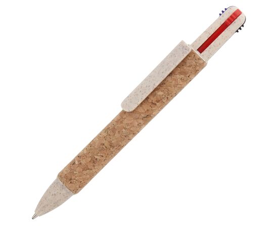 Stylo-bille 4 couleurs Liège Nature -  LT87523-N0094