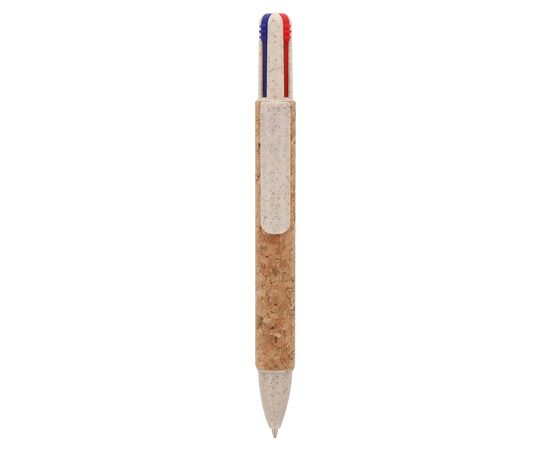 Stylo-bille 4 couleurs Liège Nature -  LT87523-N0094
