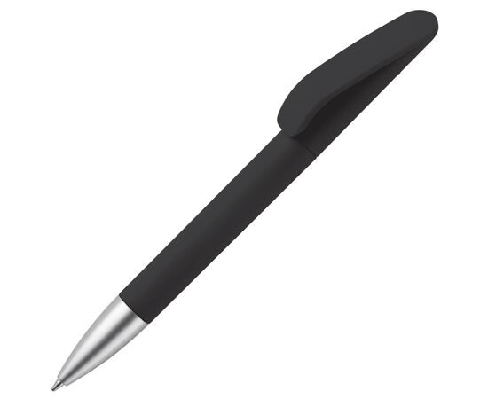 Ball pen Slash soft touch R-ABS Black -  LT87824-N0002