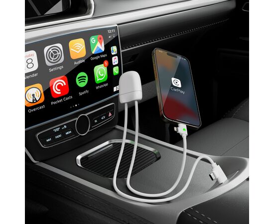 4034 - Xoopar Ice-Tag Kabel wird mit Find My Tracker geliefert Weiß - Xoopar LT41021-N0001