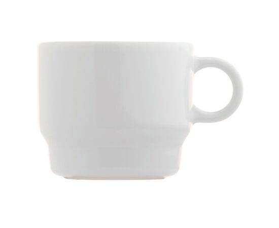 Kop &amp; schotel vierkant Satellite 180ml Wit -  LT51481-N0001