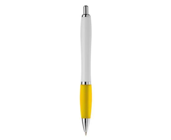 Ball pen Hawaï hardcolour White, Yellow -  LT80432-N0141