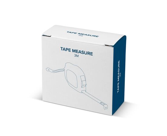 Tape measure 3m Black -  LT90442-N0002