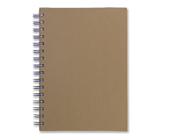 Spiralnotizbuch A5 Natur -  LT90894-N0094