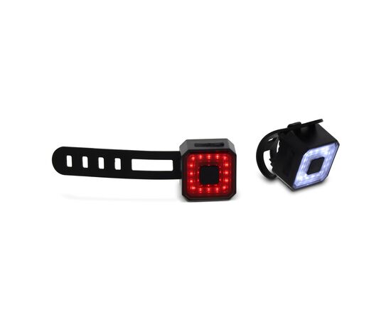 Rechargeable bicycle light Black -  LT91235-N0002