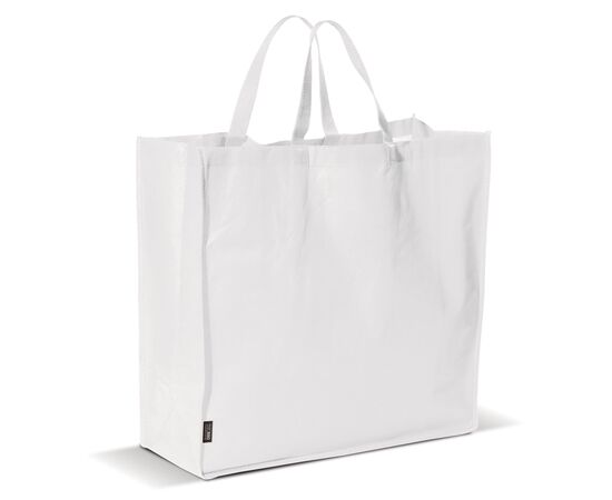 Grand sac shopping non-tissé 75g/m² Blanc -  LT91387-N0001