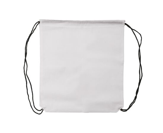 Sac cordelette non-tissé 75g/m² Blanc -  LT91602-N0001