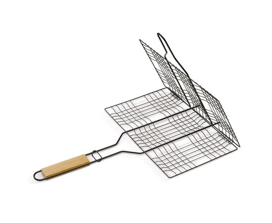 Barbecue grill rectangular Wood - empty LT94521-N0093