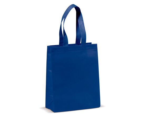 Carrier bag laminated non-woven small 105g/m² Dark blue -  LT95110-N0010