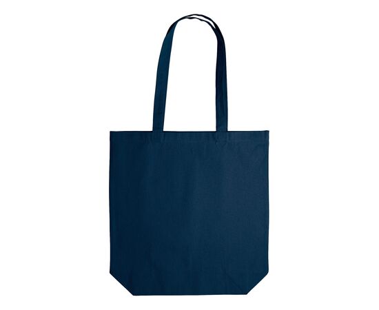 Shoulder bag canvas OEKO-TEX® 270g/m² 42x12x43cm Dark blue -  LT95164-N0010