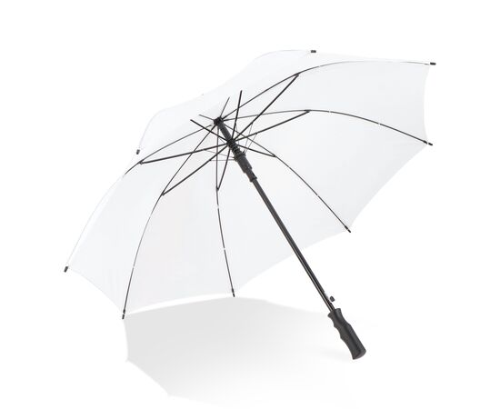 Bosco 190T Polyester 23" Stockschirm Auto offen Weiß -  LT97120-N0001