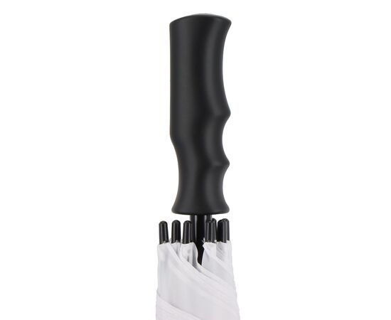 Bosco 190T Polyester 23" Stockschirm Auto offen Weiß -  LT97120-N0001