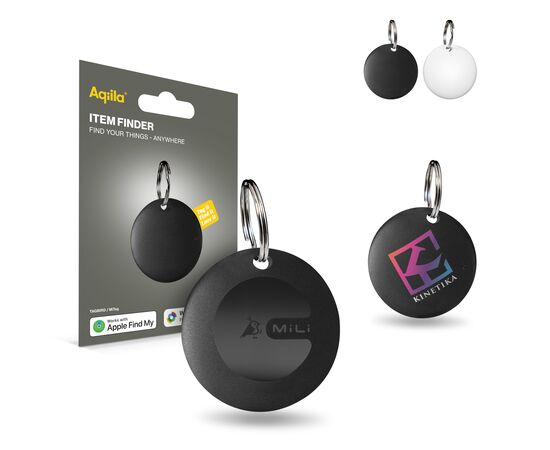 Aqiila Tagbird wasserdichter Tracker mit Schlüsselring Schwarz - Aqiila LT45201-N0002
