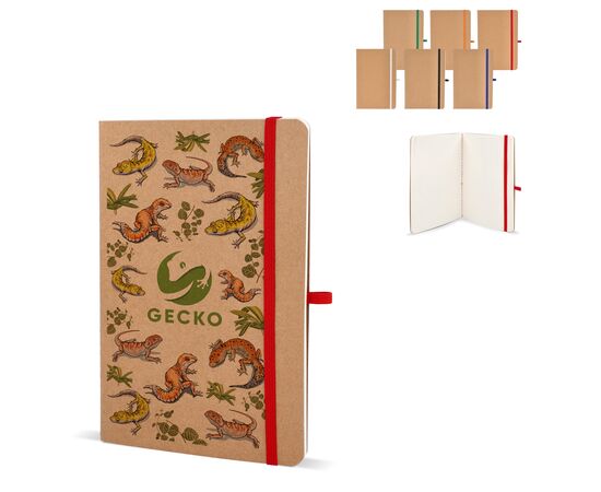 Soft cover notebook Kraft paper A5 Blue -  LT92061-N0011
