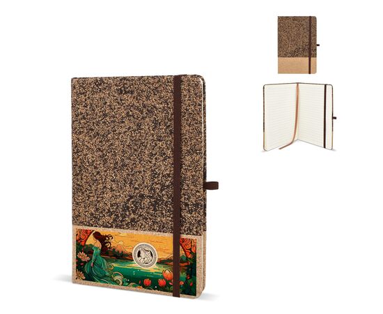 Notizbuch Kaffeesatz A5 Natur -  LT92062-N0094