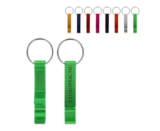 Flesopener sleutelhanger Zwart -  LT93104-N0002