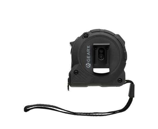 Gear X 5M measuring Tape with slow/fast retract function Black - GearX P113.201