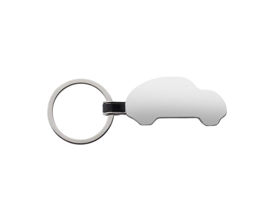 RCS recycled zinc alloy car keyring Silver - XD Collection P191.6102