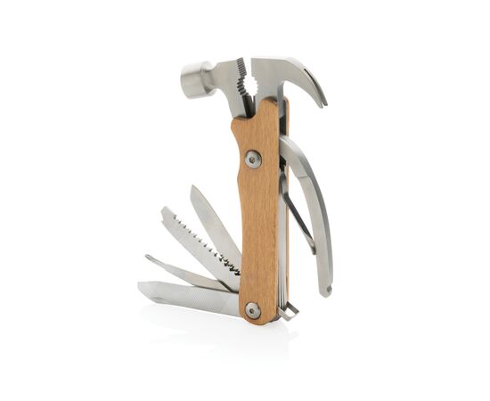 Wooden multi-tool hammer Brown - XD Collection P221.209