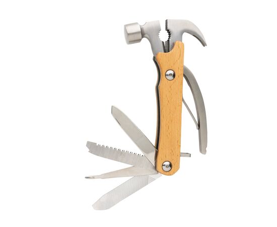Wooden multi-tool hammer Brown - XD Collection P221.209