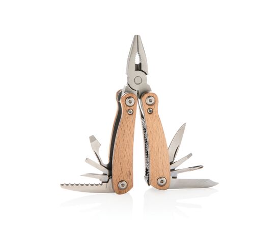 Mini houten multitool Bruin - XD Collection P221.379