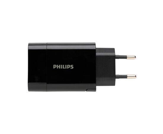Philips ultra fast PD wall charger Black - Philips P301.081