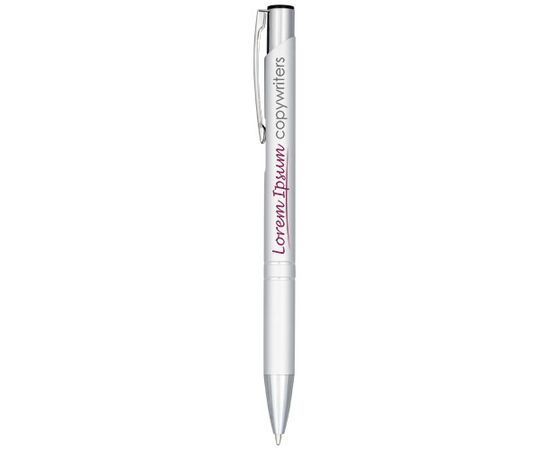 Stylo bille aluminium anodisé Moneta (encre bleue) Argent - Unbranded 10716302