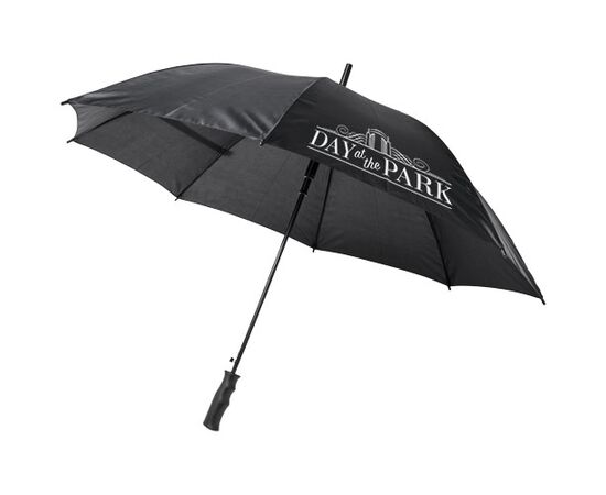Bella 23&quot; auto open windproof umbrella Black - Unbranded 10940101