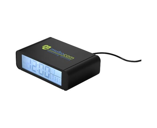 Seconds Wecker mit kabelloser 5W Ladefunktion Schwarz - Unbranded 13510500