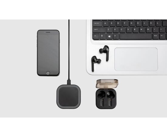 TWS earbuds in wireless charging case Black - XD Collection P329.121