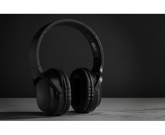 Casque sans fil pliable en plastique recyclé RCS Elite Noir - XD Collection P329.691