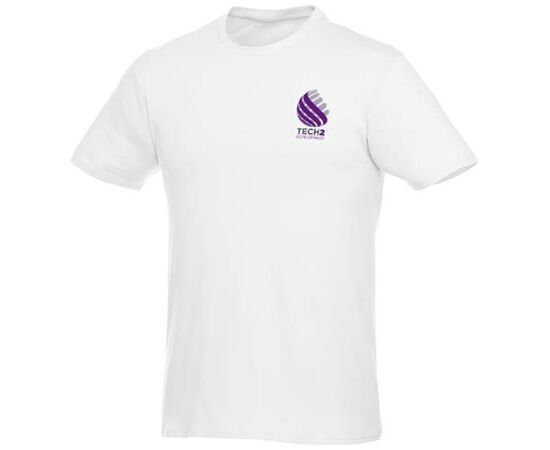 Heros heren t-shirt met korte mouwen Wit - Elevate Essentials 38028010