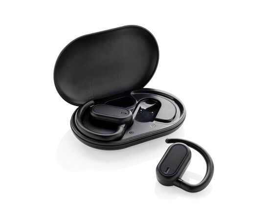 Écouteurs TWS à oreille ouverte en plastique RCS Fitsound Noir - XD Collection P331.1001