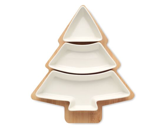 Plats de service de Noël Blanc -  CX1502-06