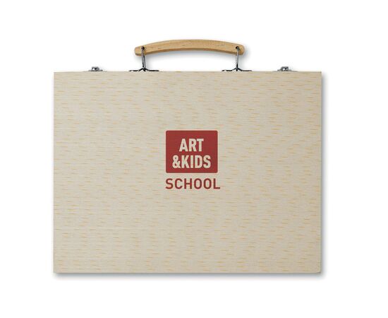 Artist's set in wooden box Wood -  IT2369-40