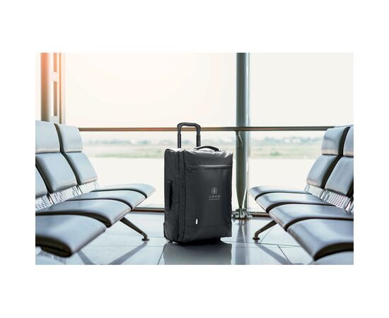 600D RPET trolley Zwart -  MO2055-03
