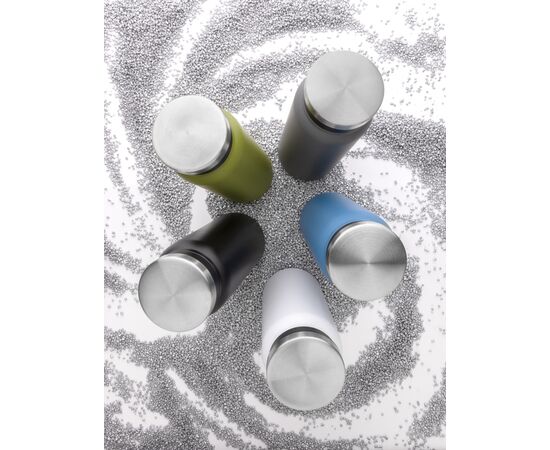 Bouteille isotherme 600ml en acier inoxydable recyclé RCS Vert - XD Collection P433.027