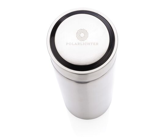 Bouteille étanche en acier Argent - XD Collection P433.392