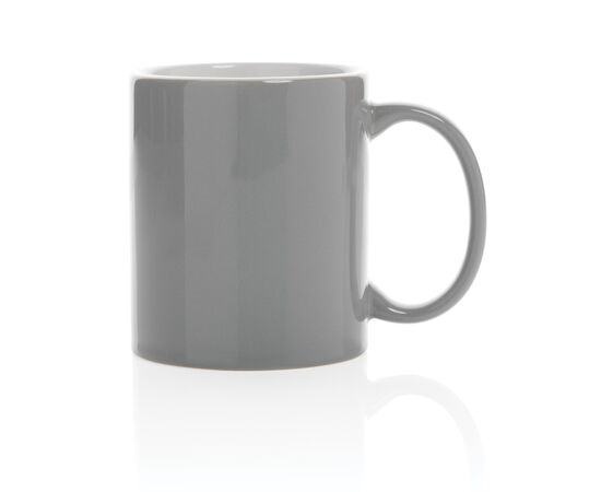 Mug classique 350ml en céramique Gris - XD Collection P434.012