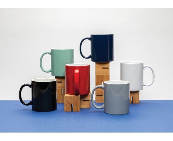 Mug classique 350ml en céramique Gris - XD Collection P434.012