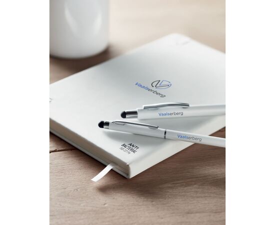 A5 antibacterial notebook White -  MO6141-06