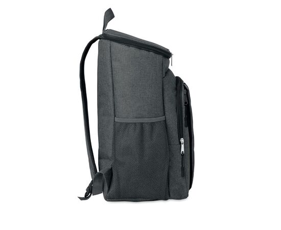 600D RPET outdoor koeltas Zwart -  MO6167-03
